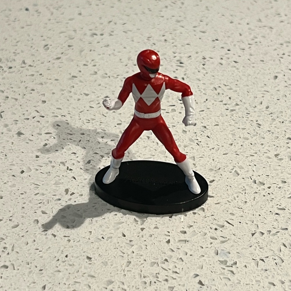 Just Play: Power Rangers - Red Ranger Mini Figure - Picture 2 of 2
